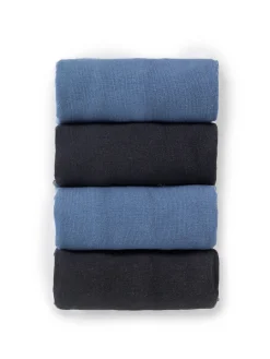 Slips fermés taille haute lot de 4