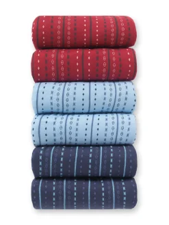 Slips hauts ouverts pur coton lot de 6