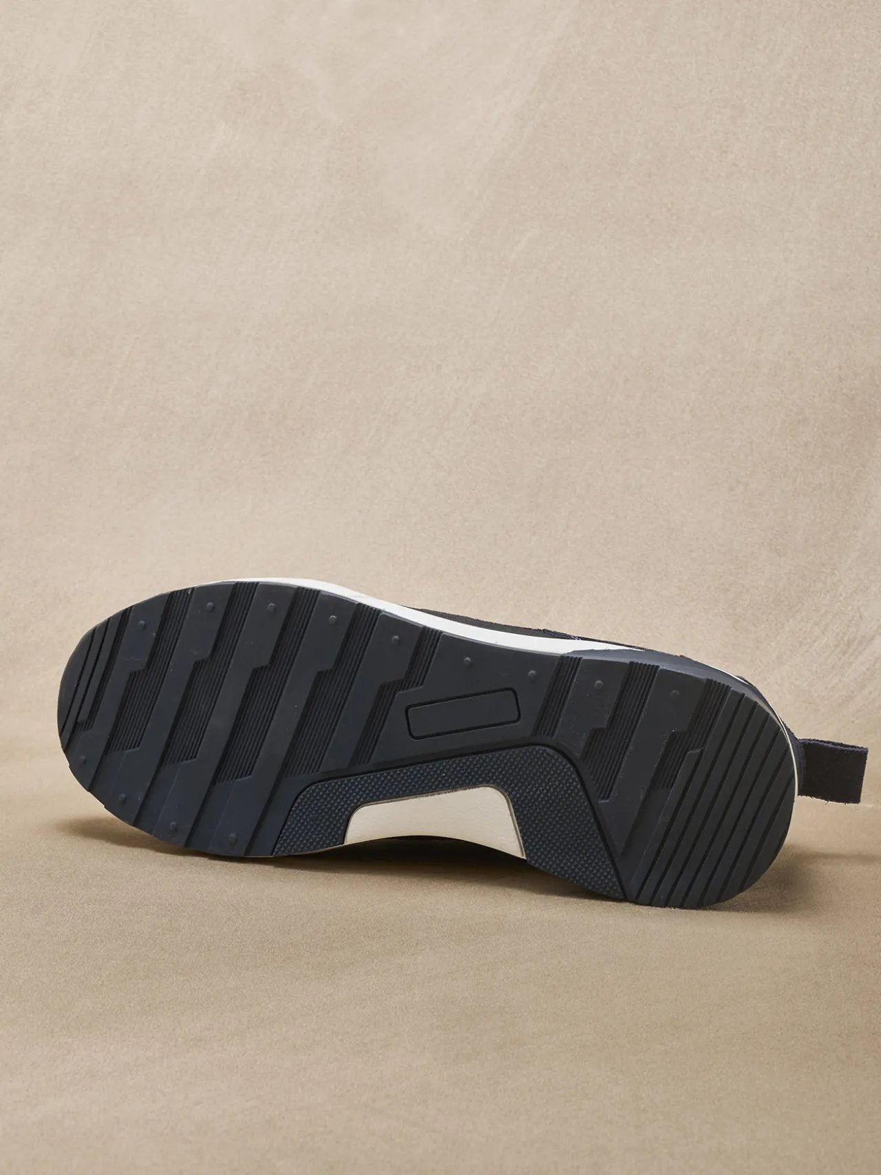 Sneakers avec zip et lacets