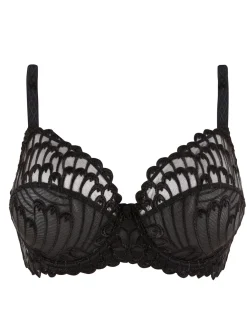 Soutien-gorge à armatures brodé Narcisse