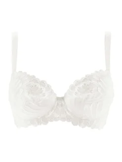 Soutien-gorge à armatures brodé Narcisse