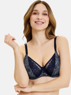 Soutien-gorge à armatures microfibre