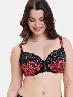Soutien-gorge à armatures microfibre