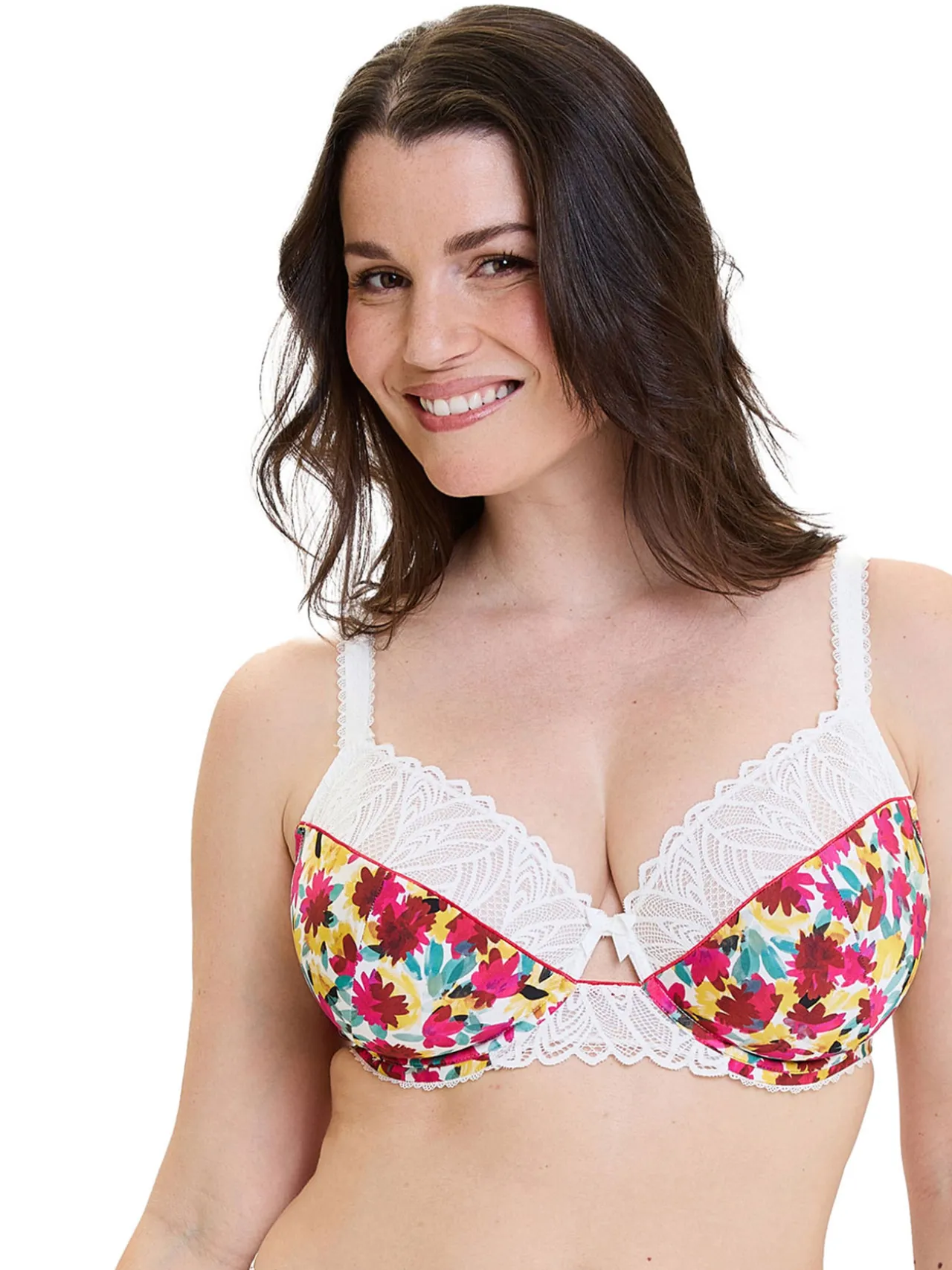 Soutien-gorge à armatures microfibre