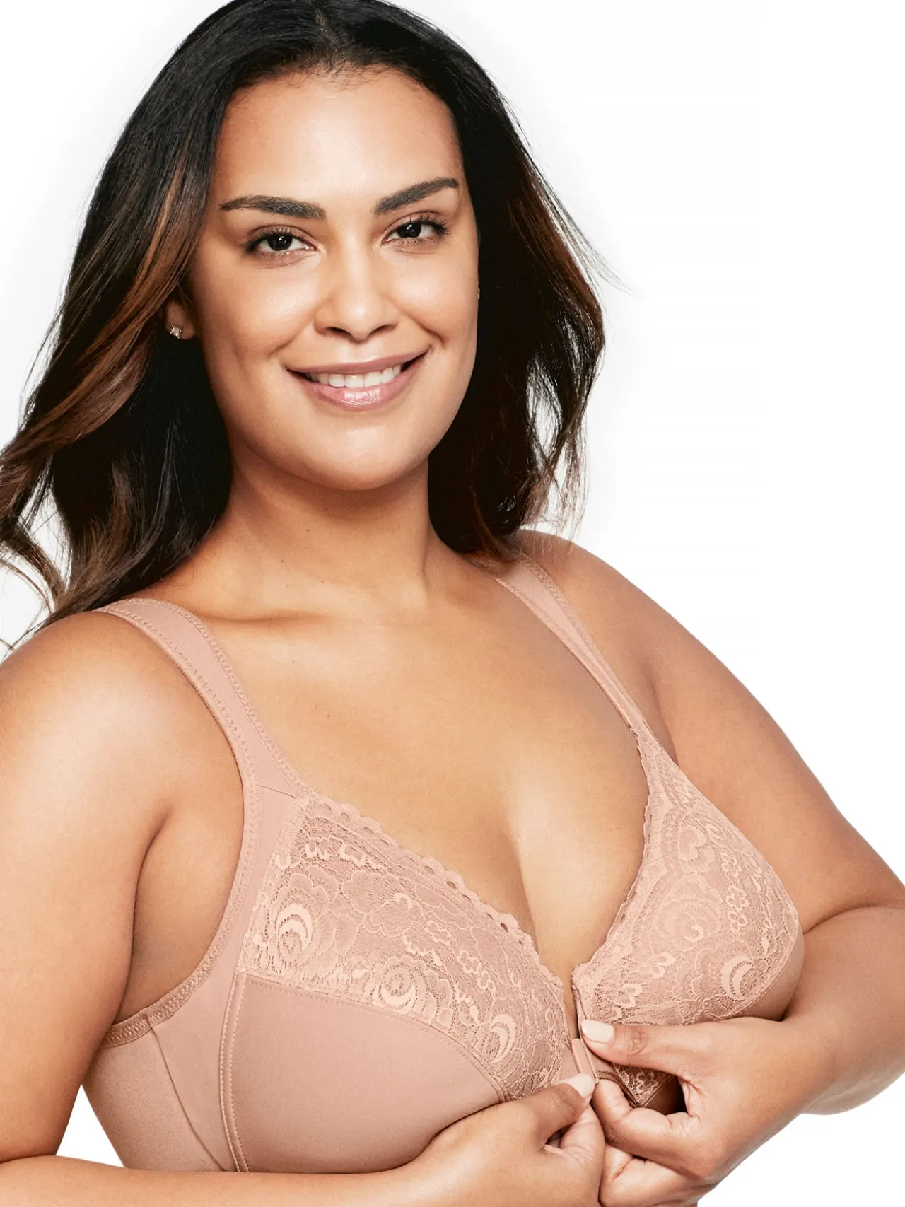 Soutien-gorge agrafé devant