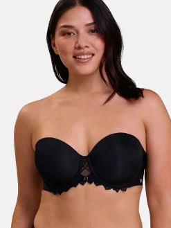 Soutien-gorge bandeau à armatures
