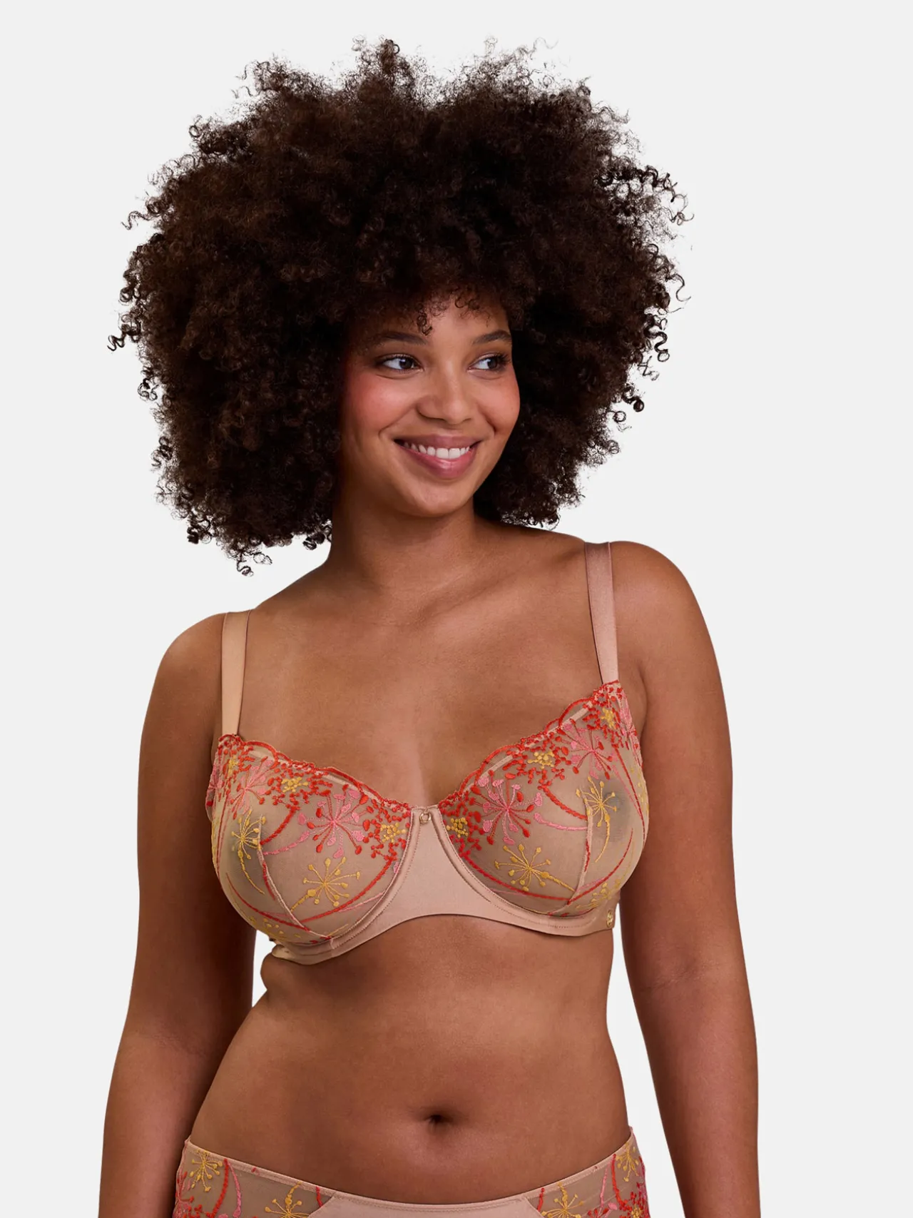 Soutien-gorge brodé à armatures Georgia