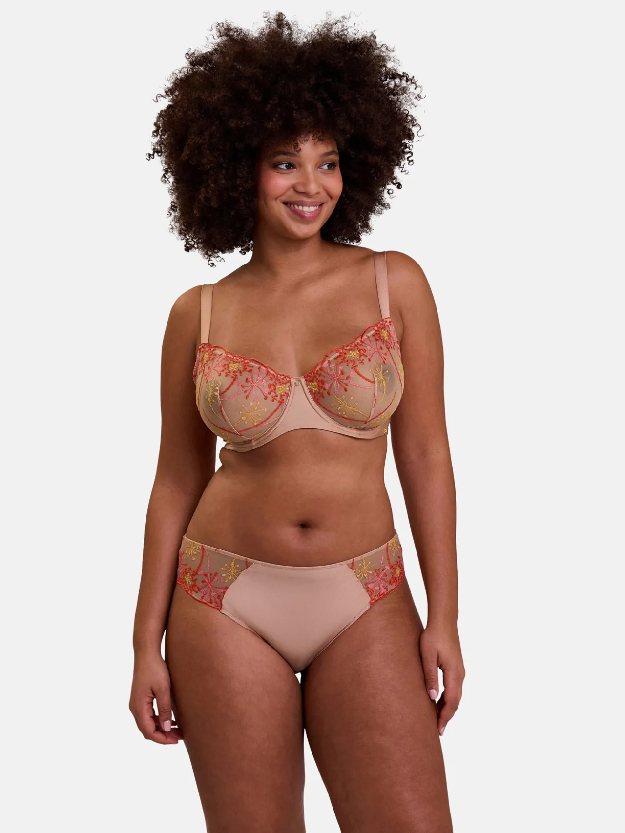 Soutien-gorge brodé à armatures Georgia
