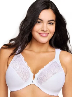 Soutien-gorge Elegance, agrafage devant