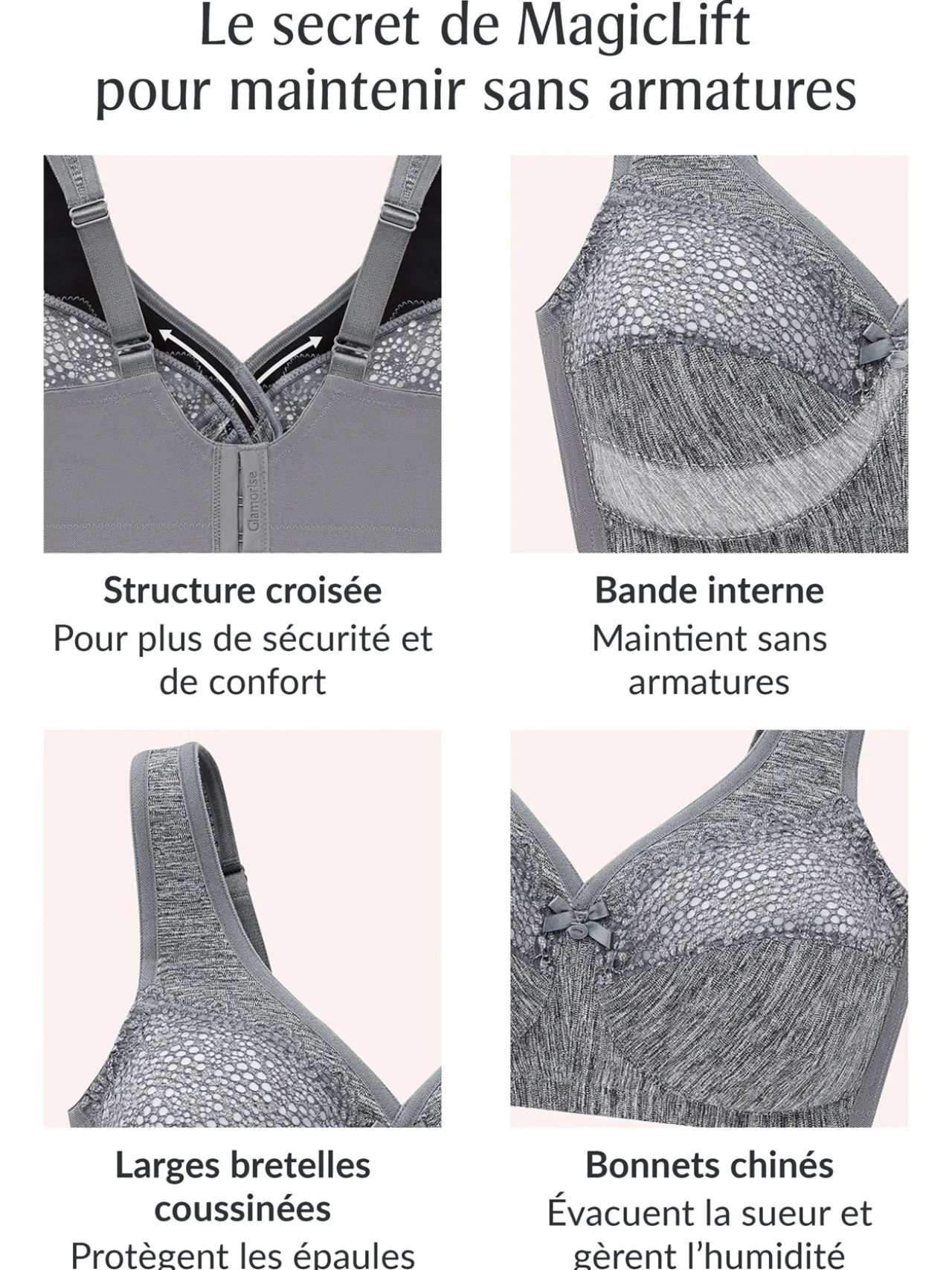 Soutien-gorge MagicLift® sans armatures