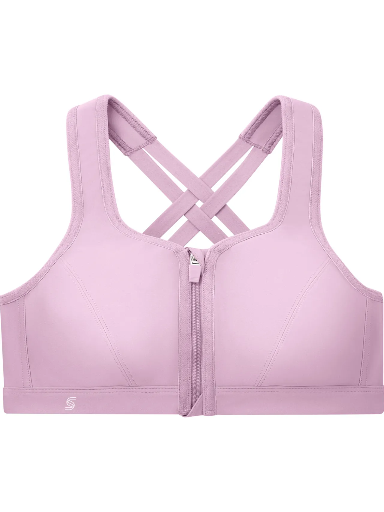 Soutien-gorge sport fermeture éclair