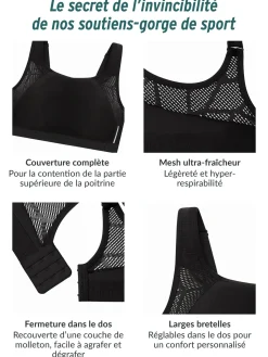 Soutien-gorge Sport Mesh anti-humidité