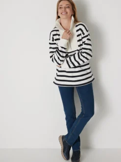 Sweat-shirt col camionneur