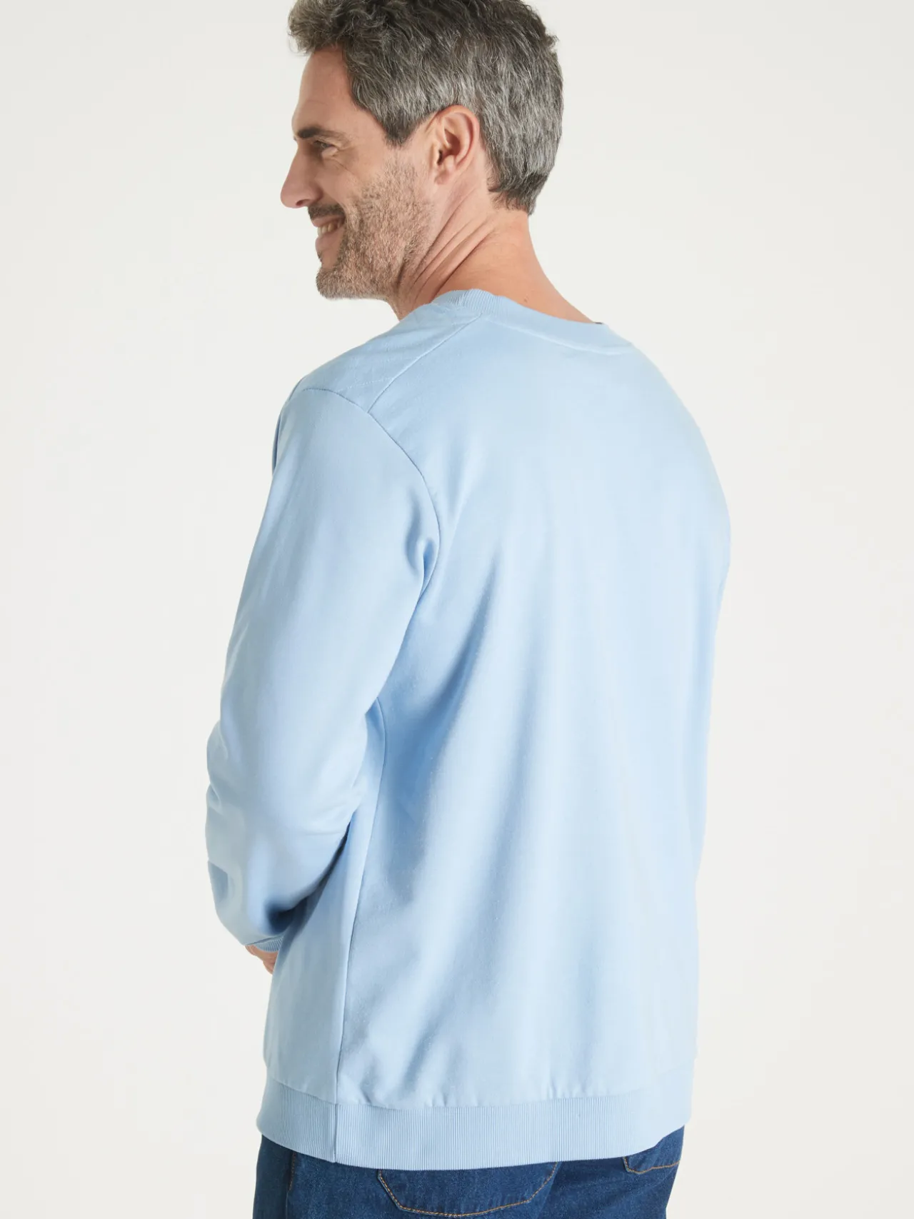 Sweat-shirt molleton gratté