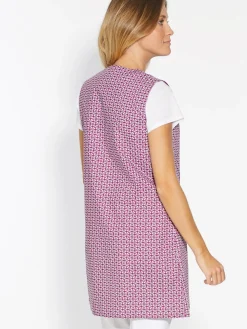 Tablier 3/4 sans manches tout boutonné