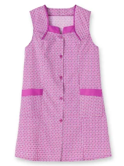 Tablier 3/4 sans manches tout boutonné