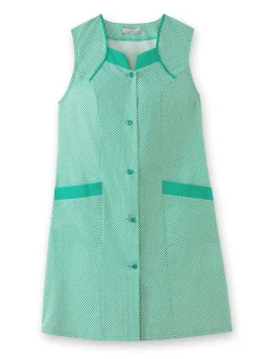 Tablier 3/4 sans manches tout boutonné