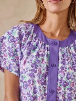 Tablier boutonné forme housse