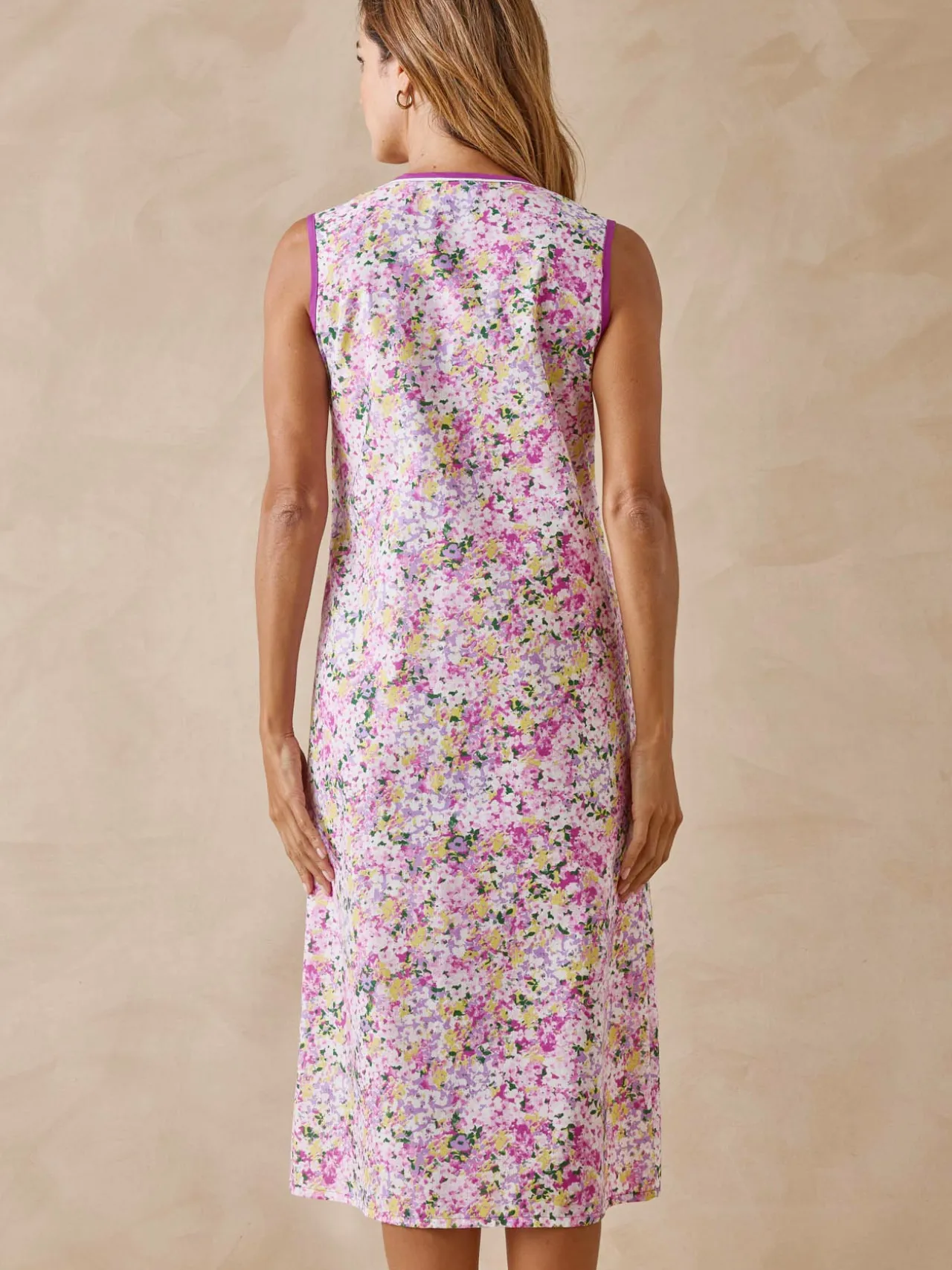 Tablier sans manches boutonné