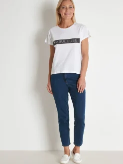 Tee-shirt à message 