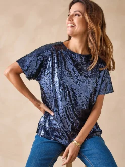Tee-shirt à sequins
