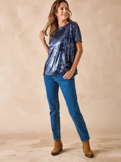 Tee-shirt à sequins