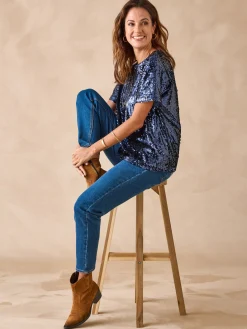 Tee-shirt à sequins