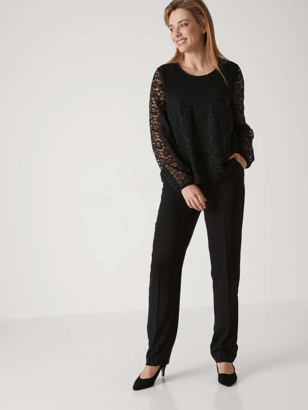 Tee-shirt avec dentelle