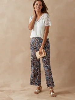 Tee-shirt avec dentelle