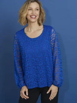 Tee-shirt avec dentelle