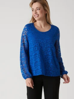 Tee-shirt avec dentelle