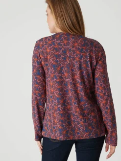 Tee-shirt avec dentelle à l'encolure