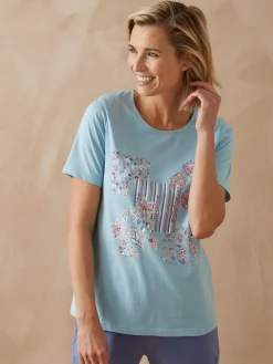 Tee-shirt de pyjama manches courtes