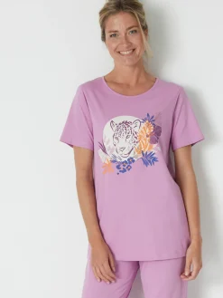 Tee-shirt de pyjama manches courtes