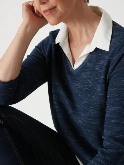 Tee-shirt effet 2 en 1