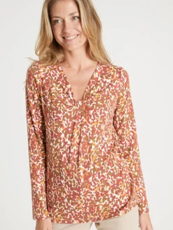 Tee-shirt effet noeud à l'encolure