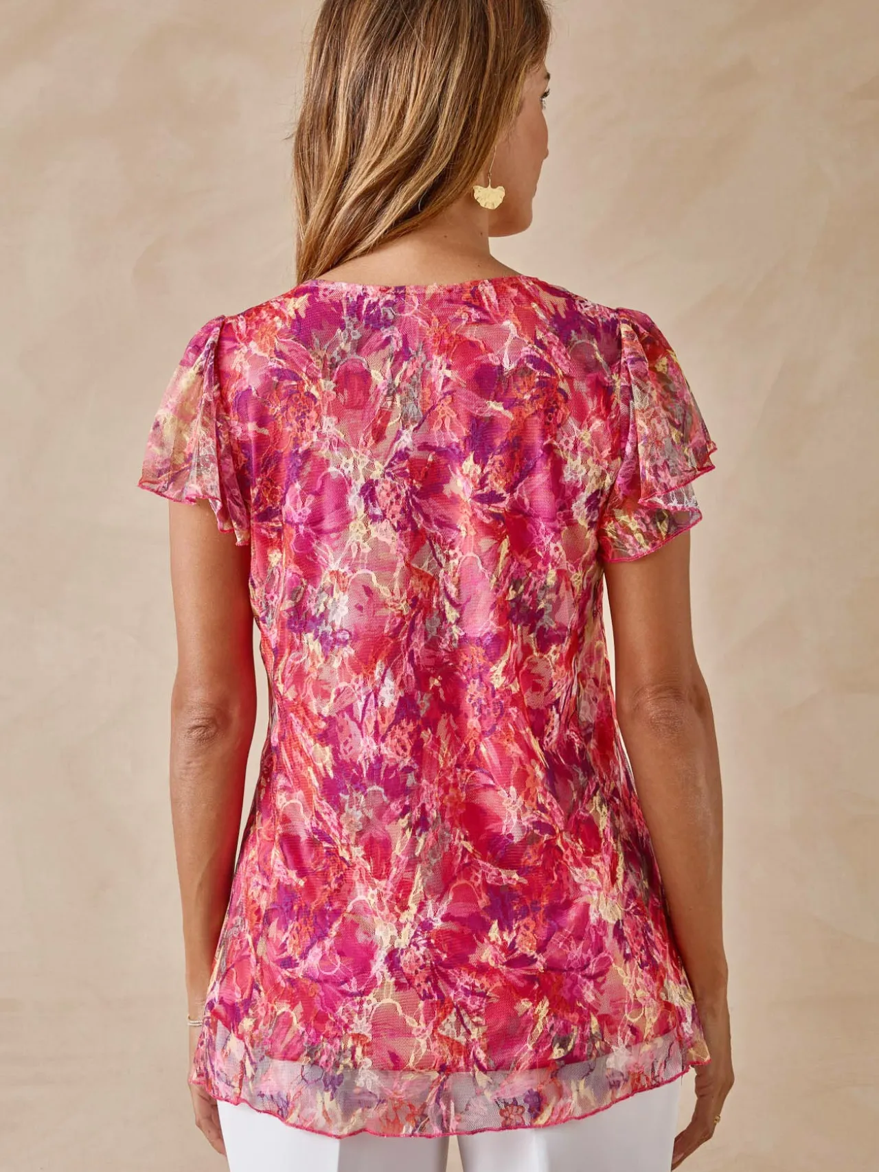 Tee-shirt en dentelle