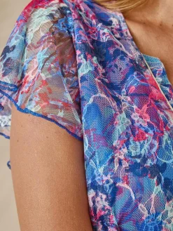 Tee-shirt en dentelle