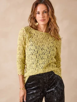 Tee-shirt en dentelle