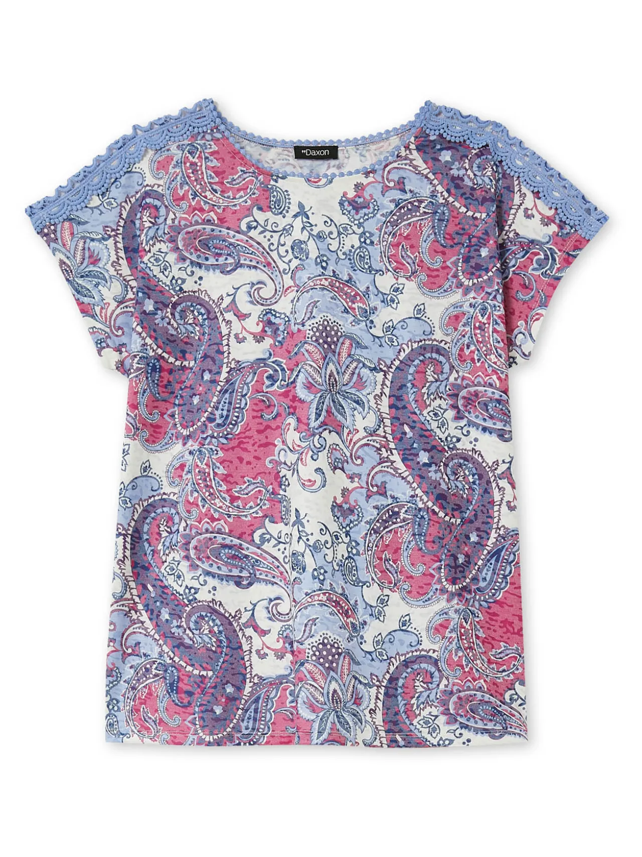 Tee-shirt en maille dévorée