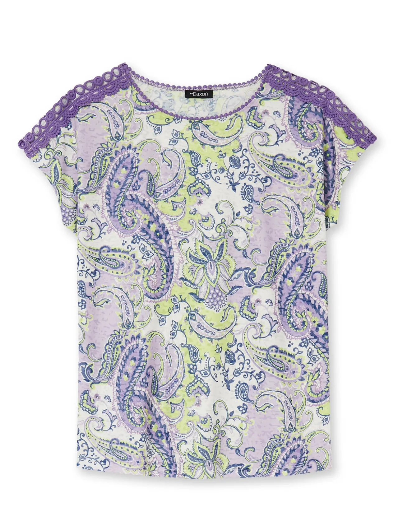 Tee-shirt en maille dévorée