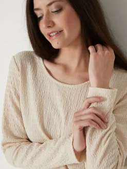 Tee-shirt en maille fantaisie