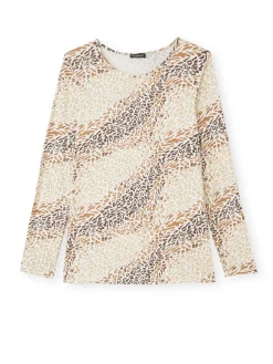 Tee-shirt en maille flammée