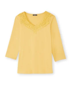 Tee-shirt en maille flammée