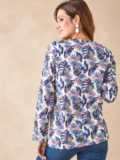 Tee-shirt en maille gaufrée