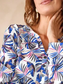 Tee-shirt en maille gaufrée