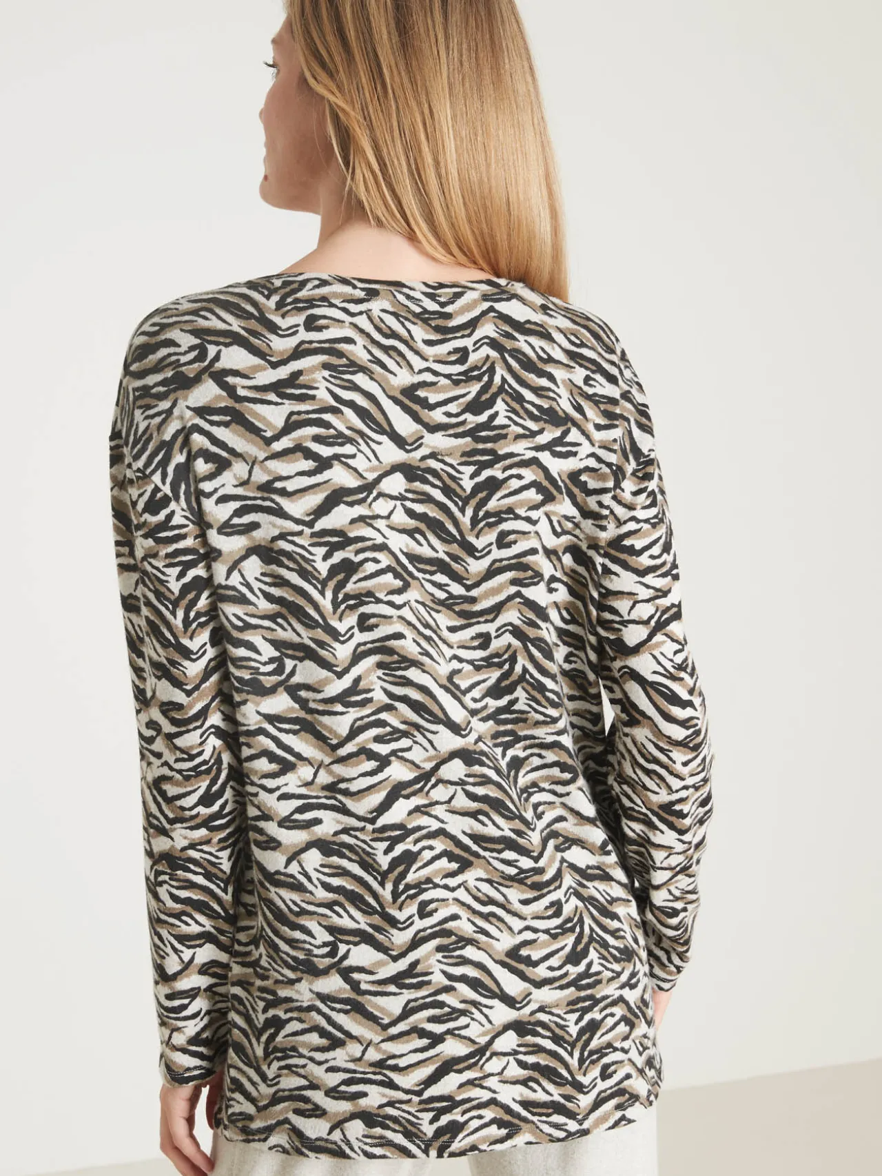 Tee-shirt en maille émerisée