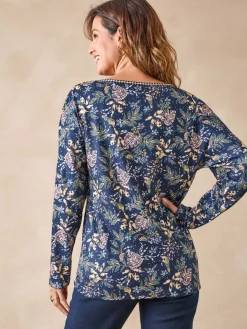 Tee-shirt encolure fantaisie