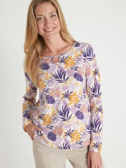 Tee-shirt encolure fantaisie