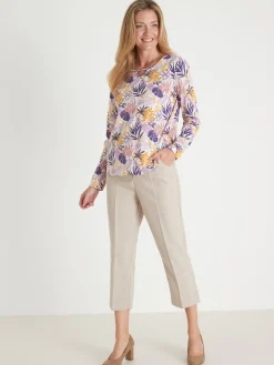 Tee-shirt encolure fantaisie